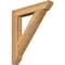 Ekena Millwork Traditional Slat Rough Sawn Bracket, Western Red Cedar, 4"W x 26"D x 30"H BKT04X26X30TRA06RWR - alternate 1